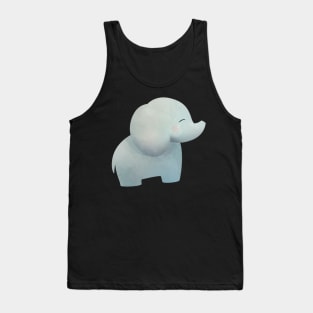 cute elephant cartoon for kids Tank Top